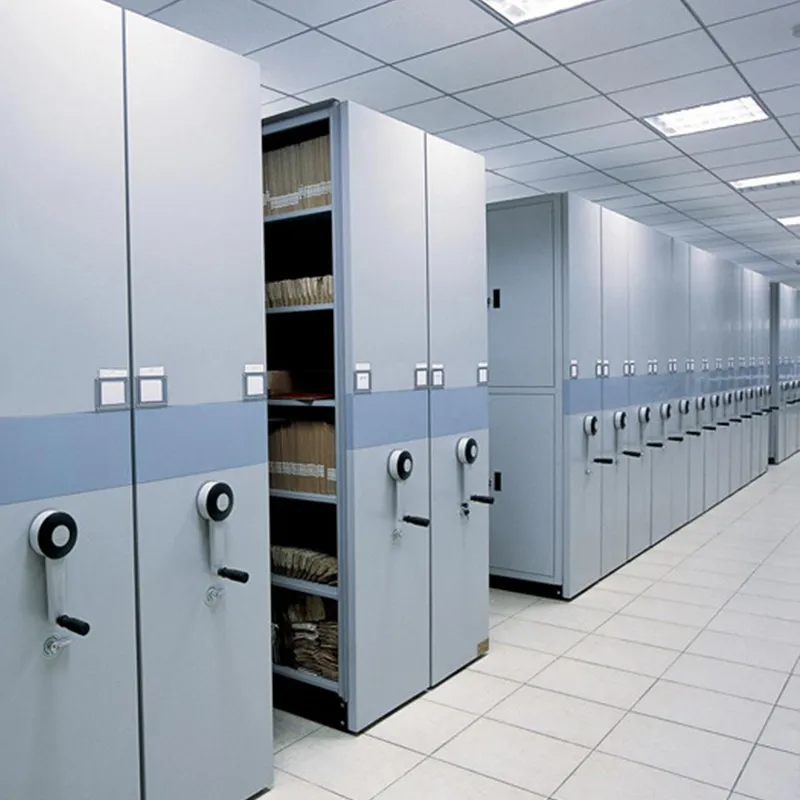 Modern Office Archive Storage Cabinet Mobile Hanging File Compact Shelving System