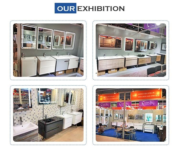 Most Popular LED Wall Mounted Corner Bathroom Mirror Cabinet Small Wood Bathroom Storage Corner Floor Cabinet