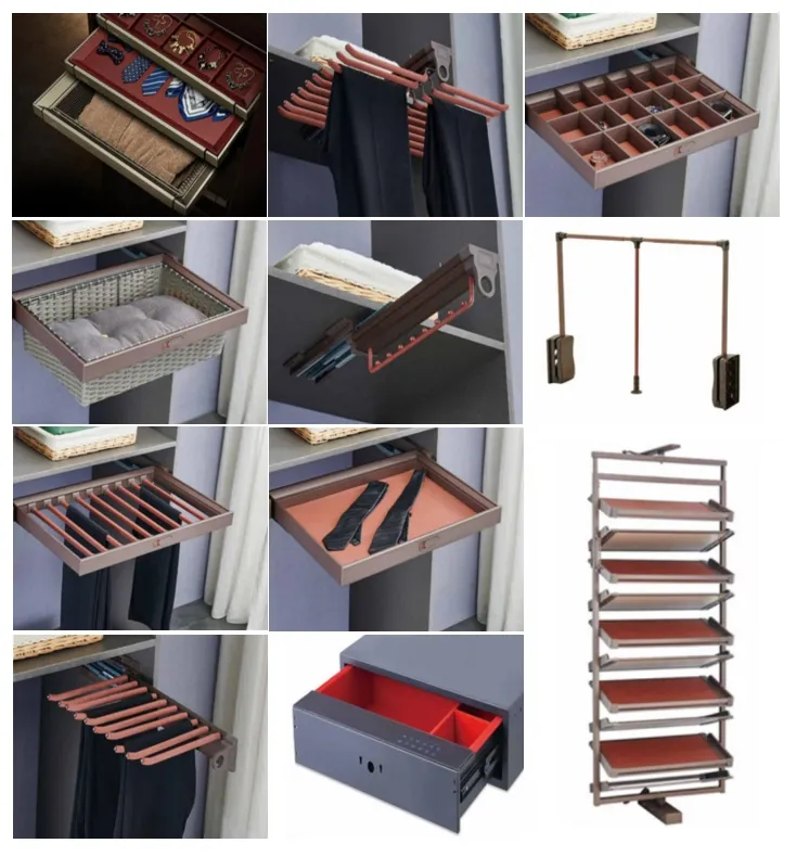 Multifunctional Modular Cabinet White Bedroom Wardrobe