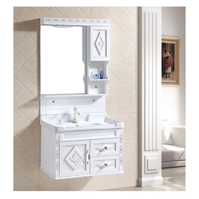 Nordic Luxury Modern Minimalist Washbasin Cabinet Bathroom Washstand Bathroom Cabinet