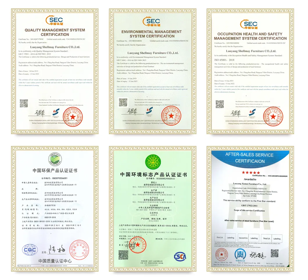 Office Card Box, Four Drawers