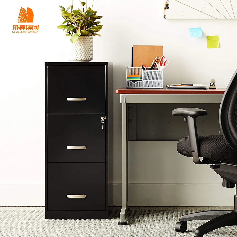 Office Card Box, Four Drawers