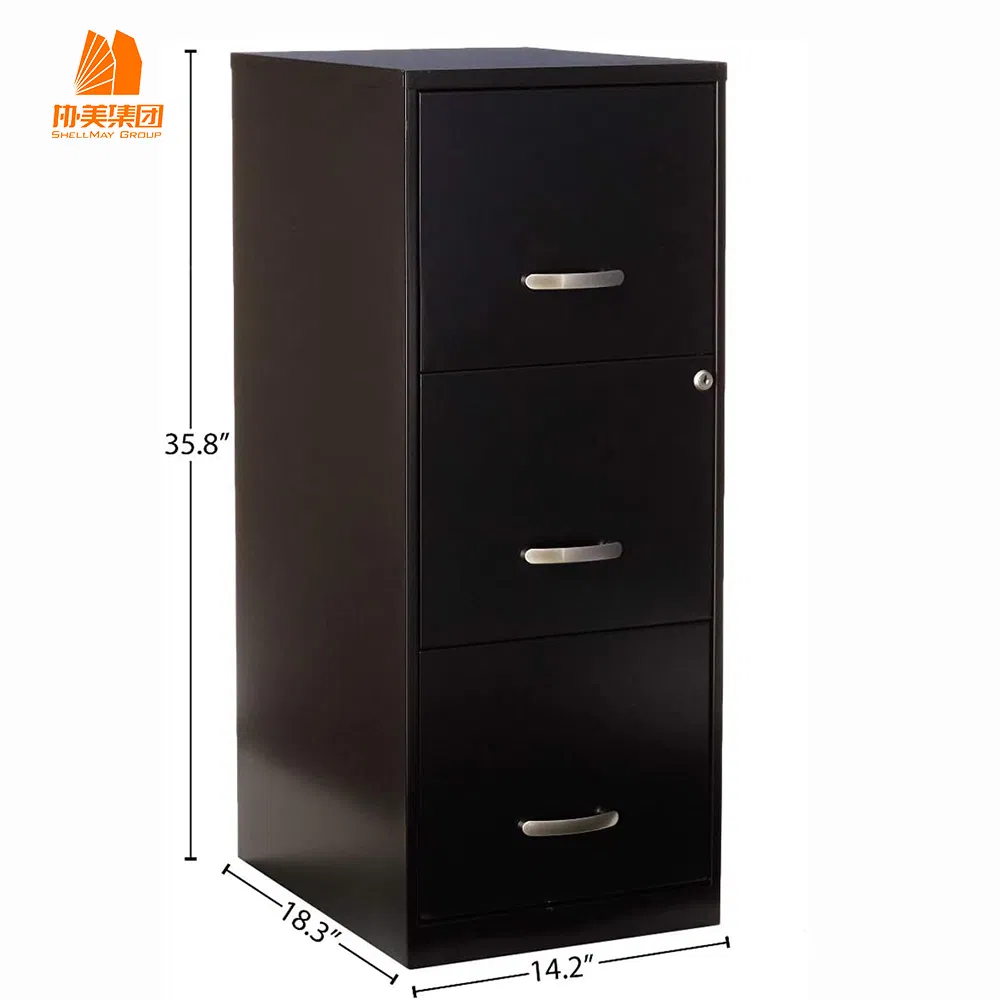 Office Card Box, Four Drawers