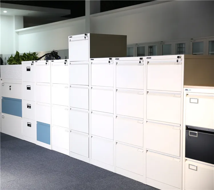 Office Furniture Cabinet Office Vertical Metal 5 Drawers Cabinet