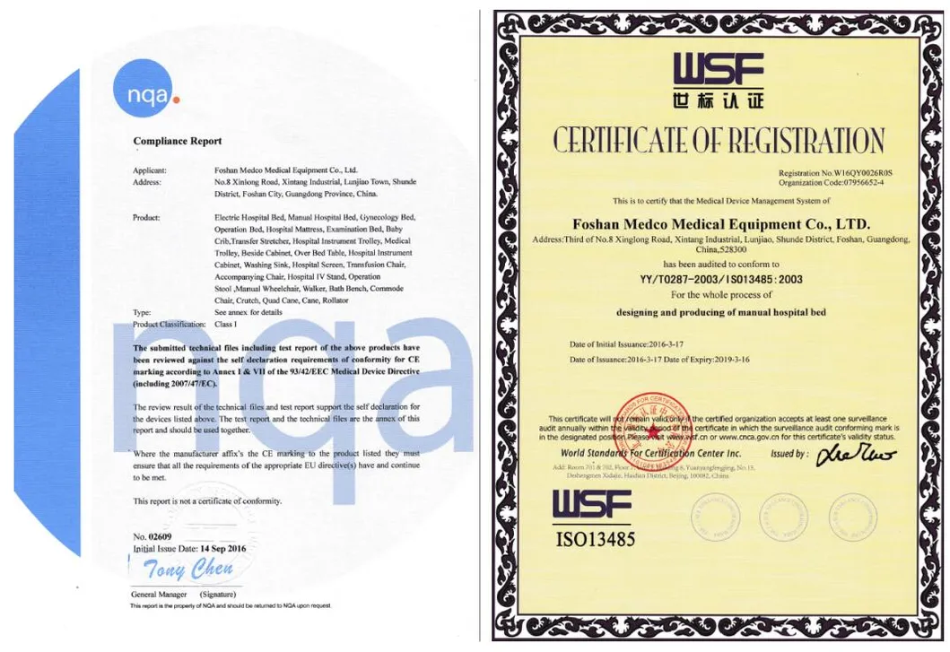 P504 Medical Equipment 5-Functions Electric Hospital Bed for Patient