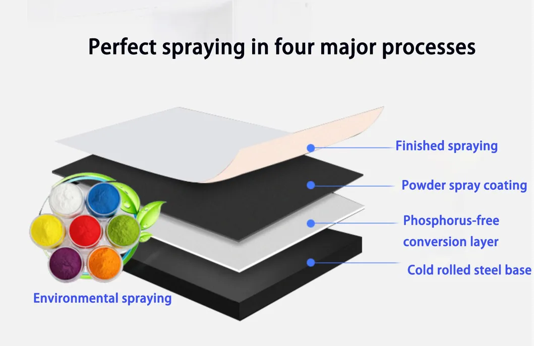 School Study Chair Furniture with Writing Pad on Wheels