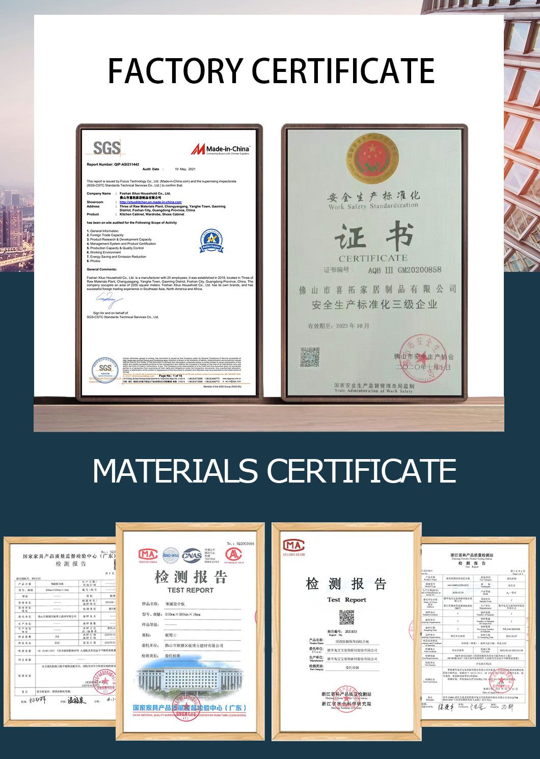 Simple White Lacquer Kitchen Furniture with High Cabinet