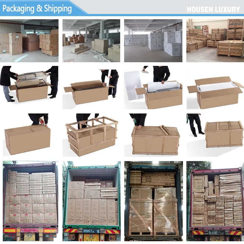 Smart Good Quality Bathroom Cabinets with Water Blocking Plate HS-J1105-400