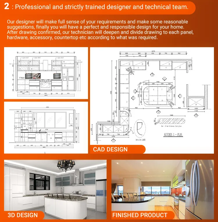 U. S. a Popular North America Solid Wood Antique Luxury Style Kitchen Cabinets with High Quality 3D Render