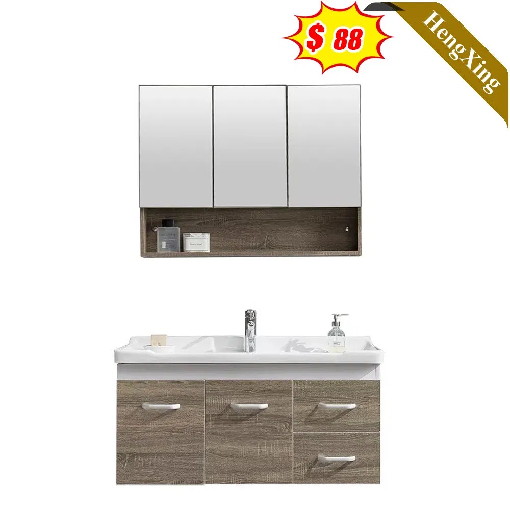 Wholesale Modern Hotel Wall Bathroom Cabinet Wooden Home Furniture Bathroom Vanity