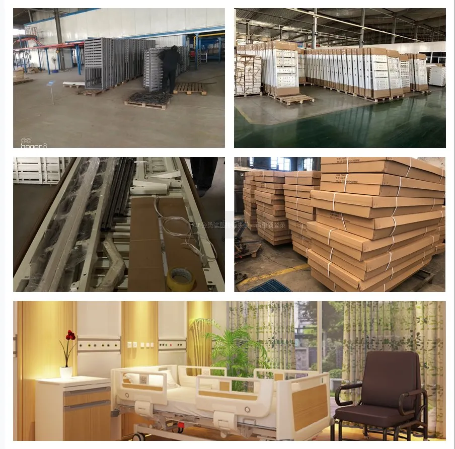 Wholesale Motorized Adjusted Electric Adjusted Homecare Hospital Bed Adjustable Medical Nursing Bed Factory Price