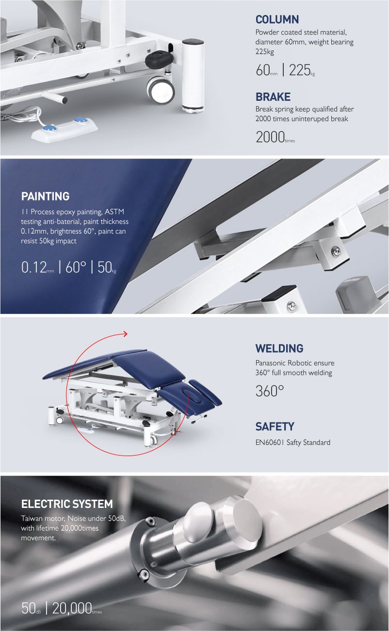 X30 Stainless Steel Hospital Cheap Practical Examing Table for Patient