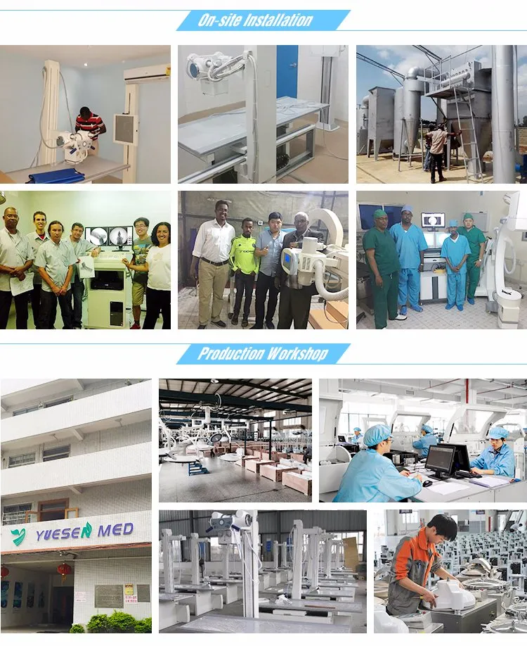 Yshb-CB06 Medical Side Table Height Adjustable Table Hospital Overbed Table